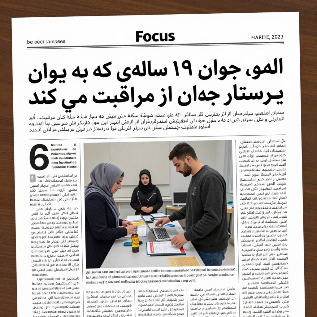 المو، جوان ۱۹ ساله‌ای که به عنوان پرستار جوان از پدرش مراقبت می‌کند — تصویر خبری اخبار آلمان
