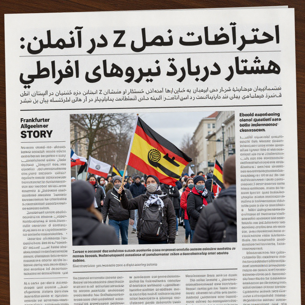 اعتراضات نسل Z در آلمان: هشدار درباره نفوذ نیروهای افراطی — تصویر خبری اخبار آلمان