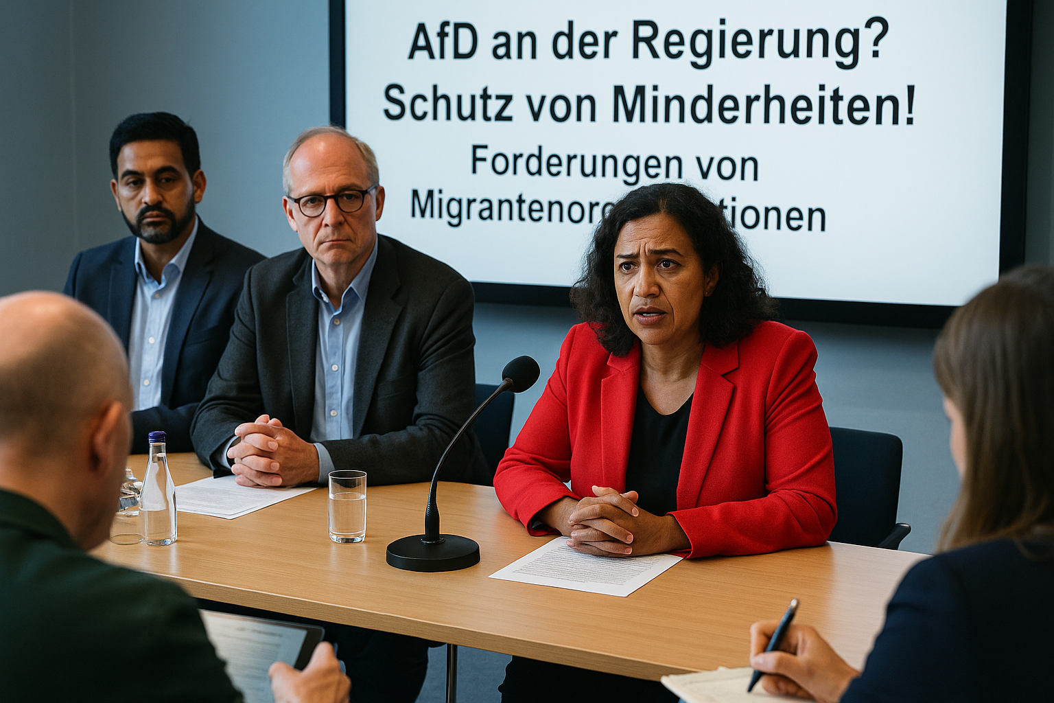 فشار سازمان‌های مهاجران بر دولت در پی احتمال مشارکت AfD در حکومت — تصویر خبری اخبار آلمان